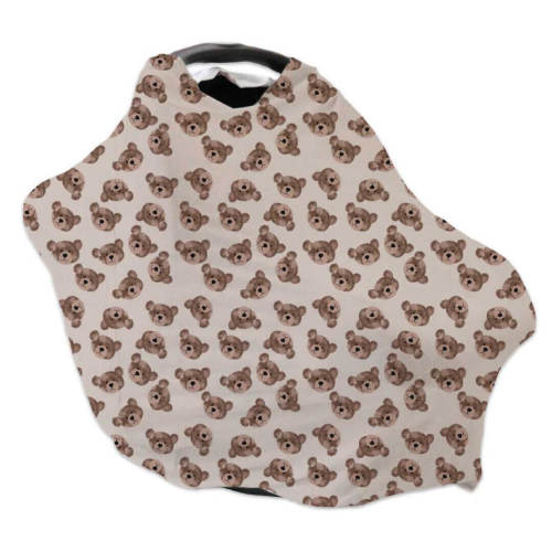 Teddy's Bears Multi-Use Stretchy Car Seat & Nursing Cover