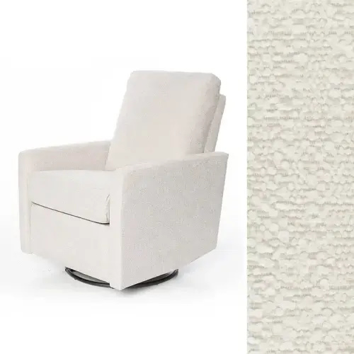 Oilo Drew Recliner w/ Power in HP Tweed Snow – Bambi Baby