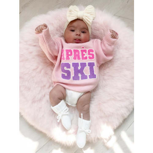 Knit Sweater, Après Ski Pink