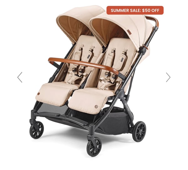 Bēbee Twin: Best Folding Double Stroller | Bombi Gear