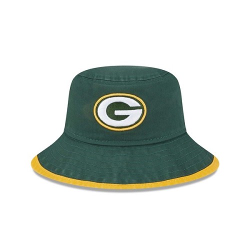 New Era | Kids' Green Bay Packers Mini Bucket Hat One Size Green | Realry