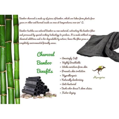 12 Nighttime Organic Charcoal Bamboo Inserts - Etsy