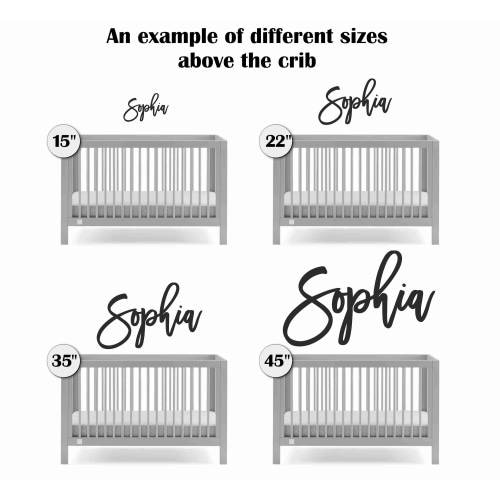 Custom Name Sign Personalized Wooden Name Sign for Nursery Wall Decor Wood Letters Baby Nursery Name Sign Wooden Sign Baby Name Sign