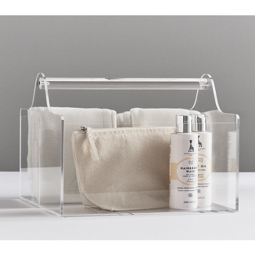 Acrylic Diaper Caddy | Pottery Barn Kids