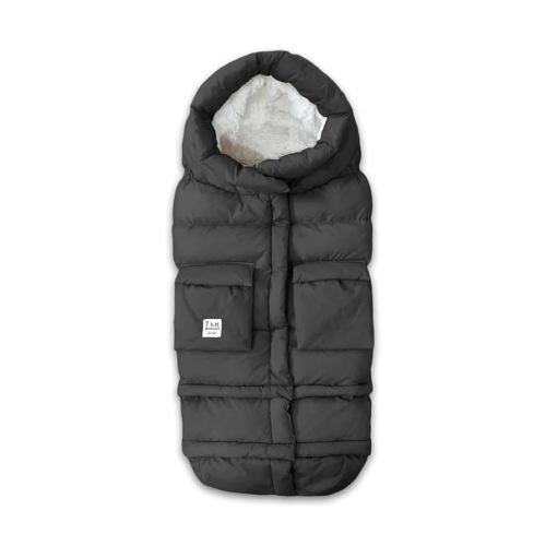 7AM Enfant Stroller Blanket 212 - Adjustable Baby Car Seat Zipped Blanket for Babies Winter, Unisex Multi Purpose Fleece Lined Warm Hooded Toddler Footmuff Water Repellent | (6M - 4T)
