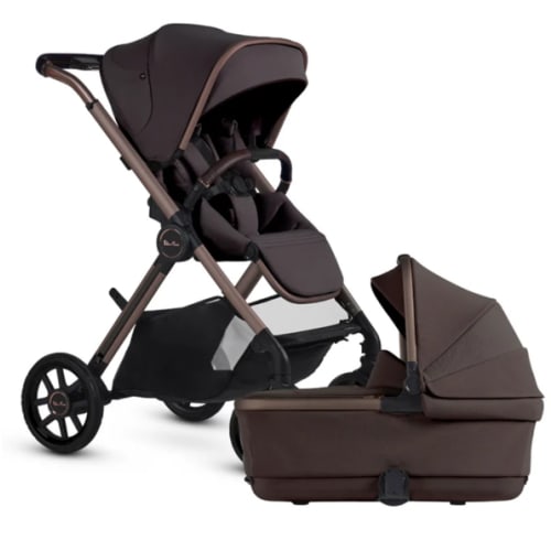 Silver Cross Reef 2 Stroller + Folding Bassinet