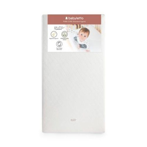 Babyletto Pure Core Non-toxic Crib Mattress With Hybrid Waterproof Cover, Greenguard Gold Certified