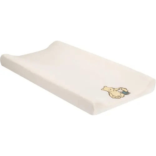 Lambs & Ivy Disney Baby Storytime Pooh Soft Creamy White Changing Pad Cover