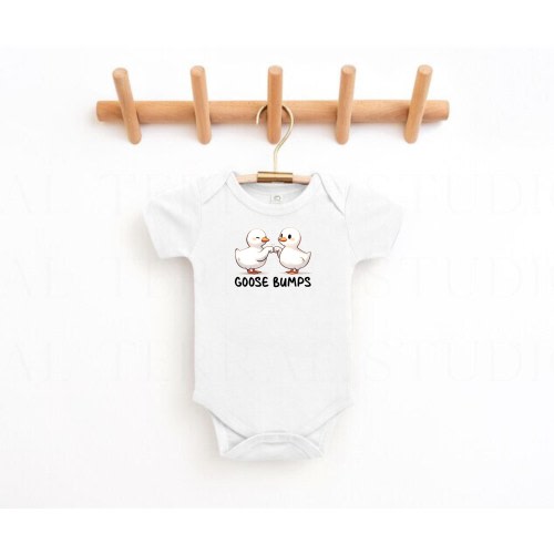 Goose Bumps Onesie®, Goose Onesie®, Baby Goose Onesie®, Baby Gift