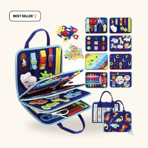 Toddla™ Montessori Busy Board – toddla