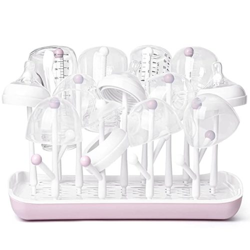 Baby Bottle Drying Rack, Large Capacity Baby Bottle Rack for Bottles - Countertop