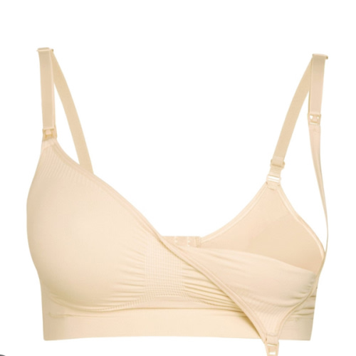 FITS EVERYBODY MATERNITY NURSING SCOOP BRALETTE | SAND