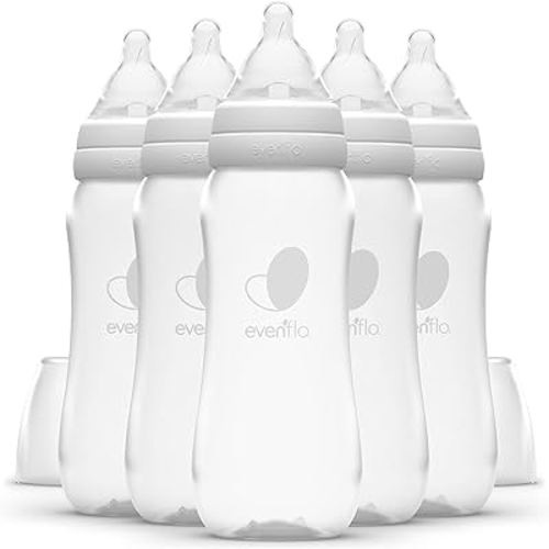 Evenflo Feeding Premium Proflo Venting Balance Plus Standard Neck Baby, Newborn and Infant Bottles - Developed by Pediatric Feeding Specialists - 9 Ounce (Pack of 6)