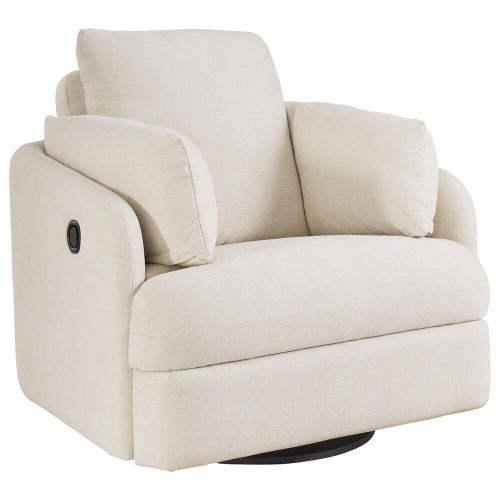 Ashley Modmax Swivel Glider Recliner in Oyster