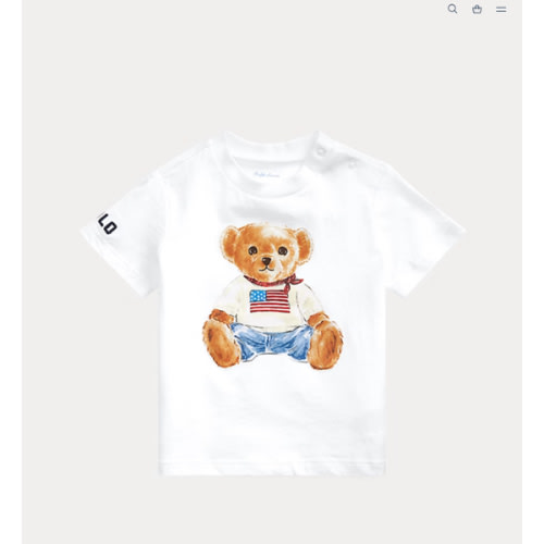 Polo Bear Cotton Jersey Tee | Ralph Lauren