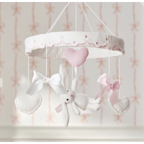 Sweetheart Bunny Musical Crib Mobile