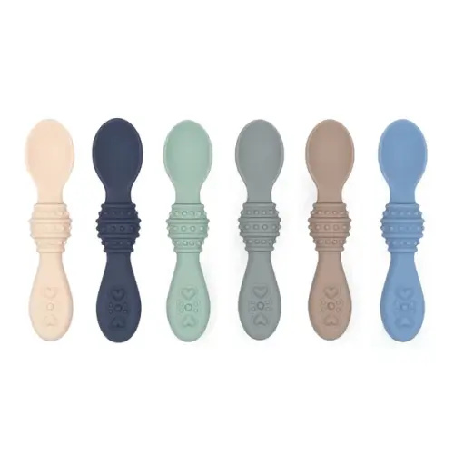 Baby Silicone Spoons | First Stage Infant Spoons
