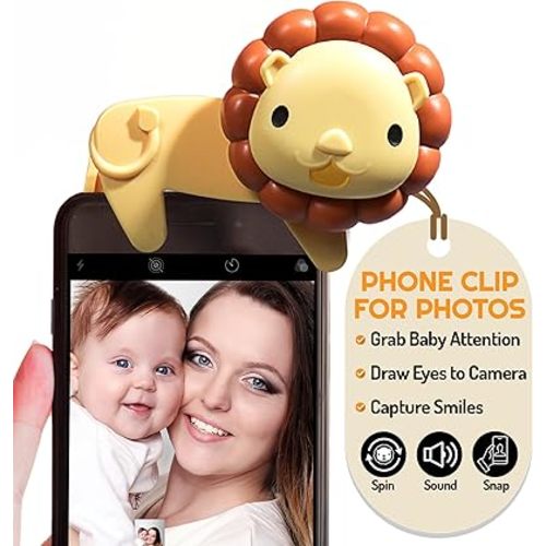 Looky Lou - Phone Clip for Baby Photoshoots, Monthly Milestones, St. Patrick's Day, Easter & Spring Newborn Photography - New Mom, Parents, Grandparents, Baby Shower & Registry Gifts - Photo Props