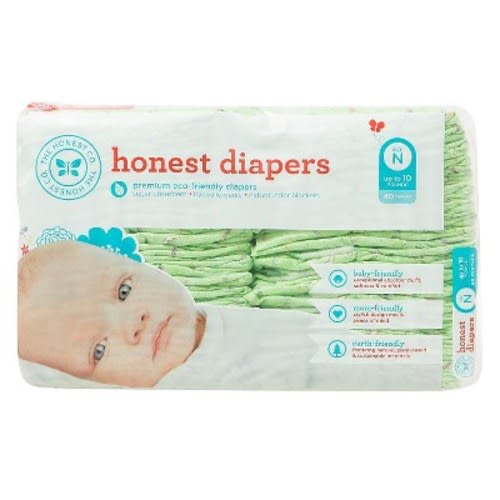 Honest Diapers, Snakes - Newborn (40 Count)