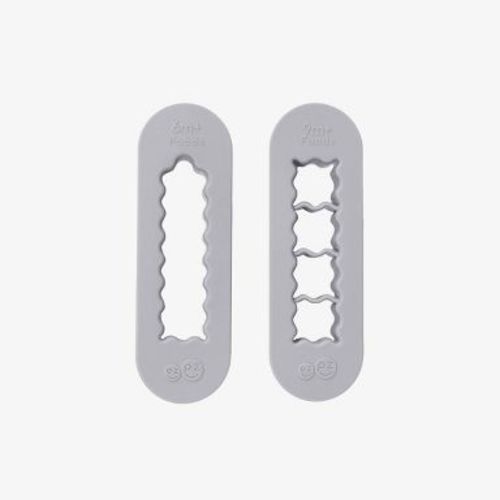 ezpz 2pc Baby-Led Food Cutter - Pewter