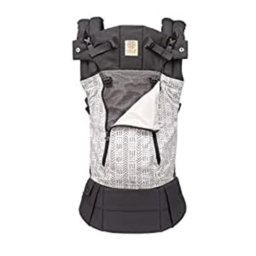 LÍLLÉbaby Complete All Seasons Ergonomic 6-in-1 Baby Carrier Newborn to Toddler - with Lumbar Support - for Children 7-45 Pounds - 360 Degree Baby Wearing - Inward & Outward Facing - Etch