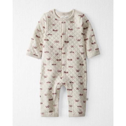 Baby Organic Cotton Quilted Double Knit Butterfly Jumpsuit - Little Planet | Carter's
