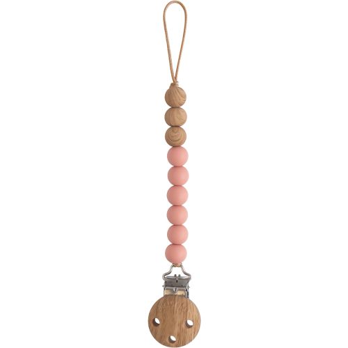 mushie 100% Silicone Baby Pacifier Clip BPA Free | Eva (Powder)