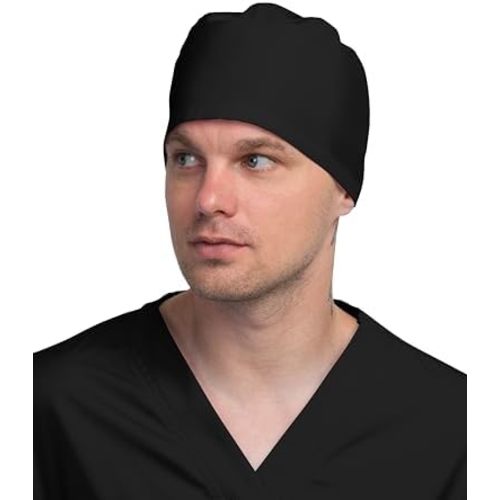 Solid Working Cap Scrub Cap for Women and Men Unisex Surgical Cap Comfortable and Stylish Scrub Hat