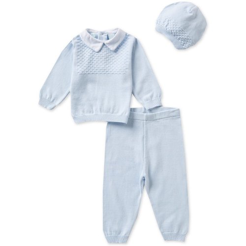 Feltman Brothers Baby Boys 3-24 Months 3-Piece Sweater Set