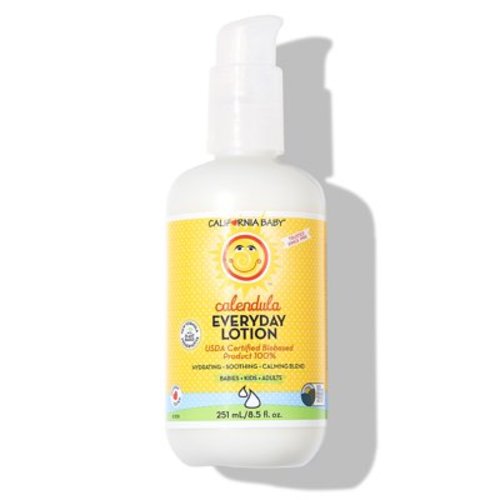 California Baby Calendula Lotion | 100% Plant-Based | Hypoallergenic Baby Lotion | 8.5oz / 251mL