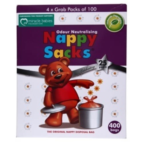 ICD Nappy Sacks | 400 pack