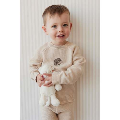 Ethan Jumper - Oatmeal Marle Hedgehog