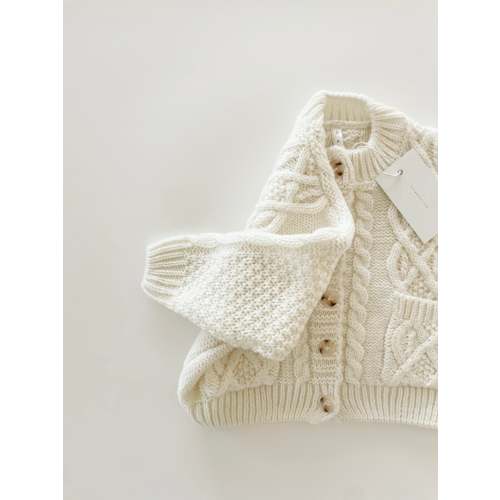 Cable Knit Chunky Cardigan