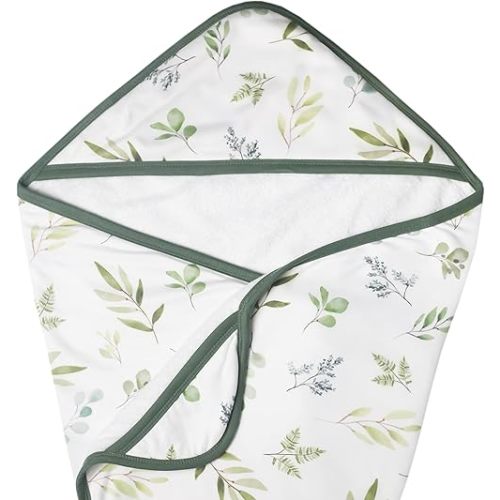 Haven Premium Knit/Terry Cloth Baby Towels with Hood, Pockets, and Cool Designs - Great to Gift and Make Bath Time Fun - Baby Bath Towel