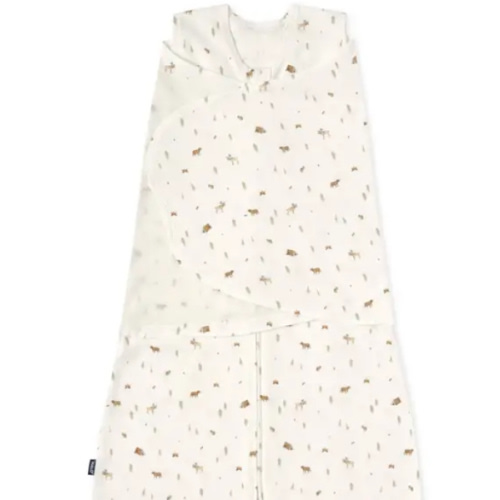 Campsite Print Cotton Swaddle | HALO