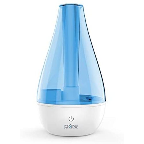 Pure Enrichment MistAire Studio Ultrasonic Cool Mist Humidifier for Small Rooms - Portable Humidifying Unit Ideal for Office with High and Low Mist Settings, Optional Night Light and Auto Shut-Off
