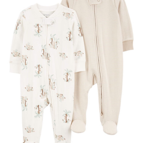 Baby 2-Pack 2-Way Zip Sleep & Plays