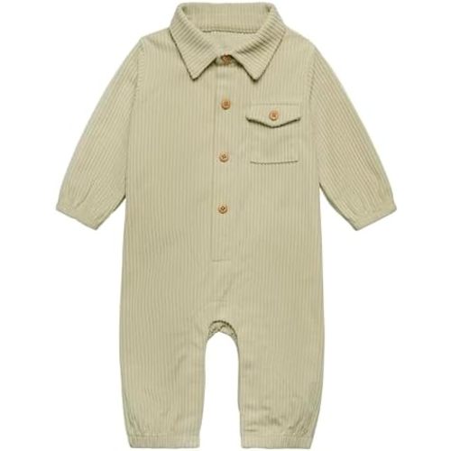 Modern Moments by Gerber Baby Boys' Corduroy Romper
