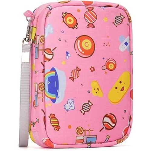 Kids First Aid Kit - 113 Pc. Mini Toddler Kit for Car, Home, Purse & Diaper Bag - Customized Bandaids, Bandages - TSA-Approved Travel Size