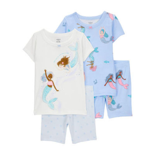 Carter's Baby Girls 4-pc. Pajama Sets