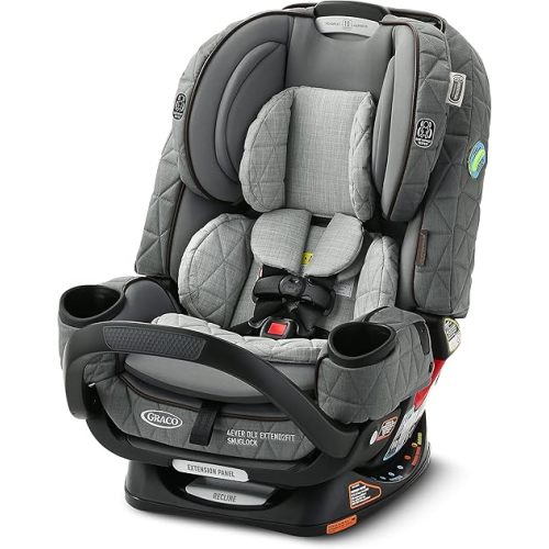 Graco® Premier 4Ever® DLX Extend2Fit® SnugLock® 4-in-1 Car Seat Featuring Anti-Rebound Bar