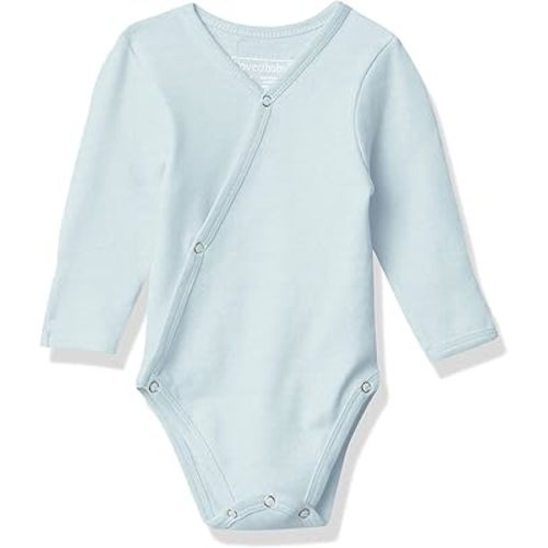 L'ovedbaby unisex-baby Organic Cotton Baby Kimono Bodysuit