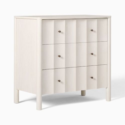Scalloped Narrow Dresser (35")