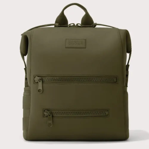 Indi Diaper Backpack in Onyx, Medium