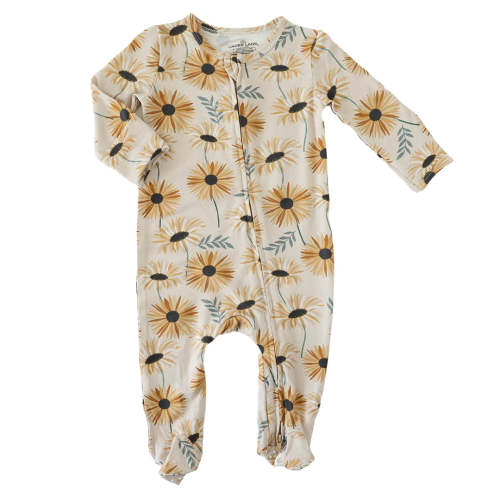 Sunday's Daisy Zipper Footie*