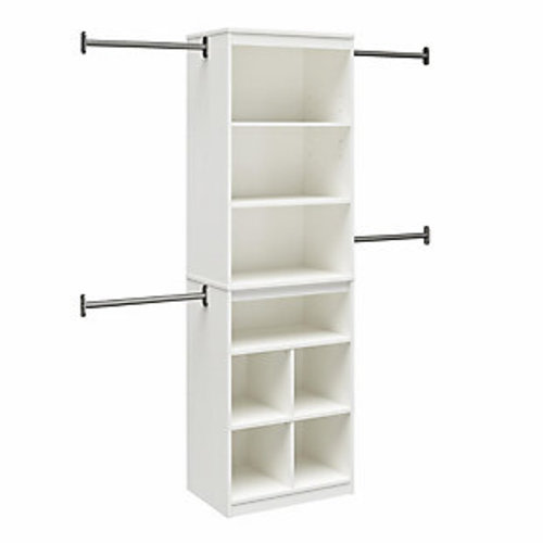 Systembuild Evolution Rochon Closet Storage System 95" Width