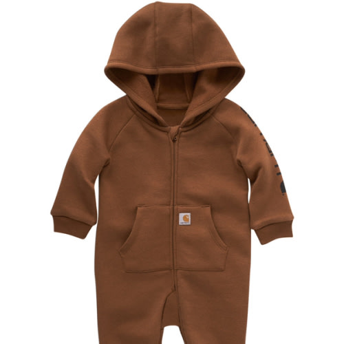 Carhartt Infant Boys' Fleece Zip Front Long Sleeve Coverall | Boot Barn