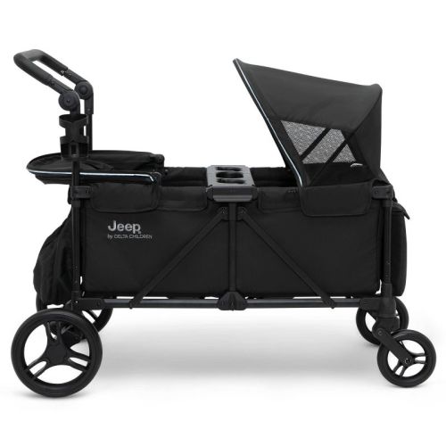 Jeep Evolve Stroller Wagon by Delta Children - Black