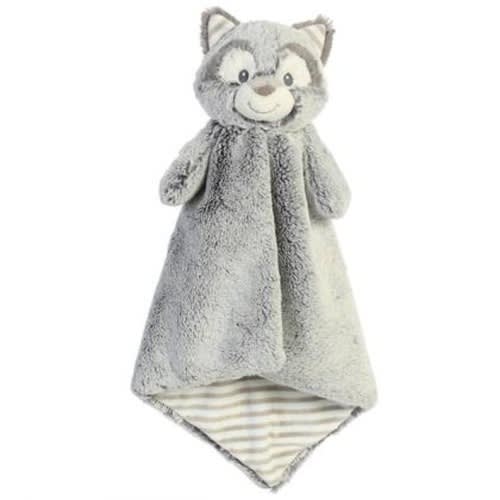 Raccoon Plush / Personalized Baby / monogrammed Security Blanket / Girl Gift / Baby Plush / Stuffed Animal with Blanket / Animal with Name
