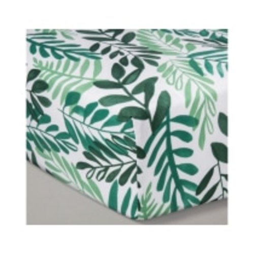 Cloud Island Crib Fitted Sheet - Green